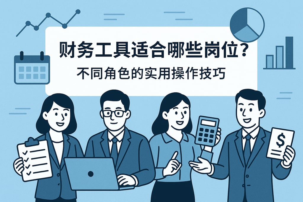 财务工具适合哪些岗位？不同角色的实用操作技巧