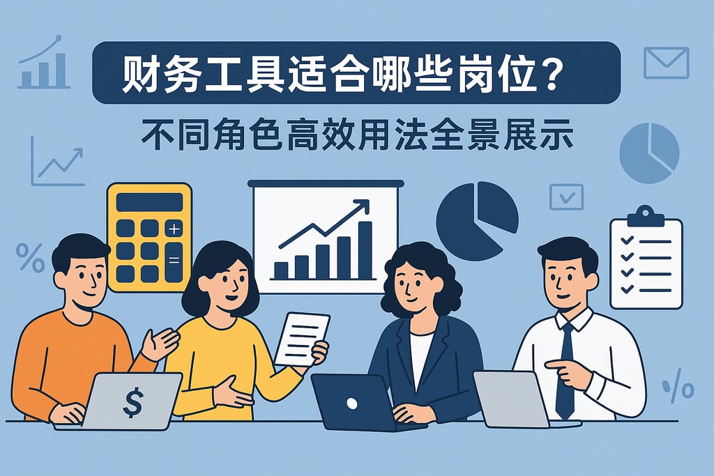 财务工具适合哪些岗位？不同角色高效用法全景展示