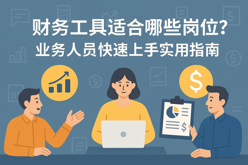 财务工具适合哪些岗位？业务人员快速上手实用指南