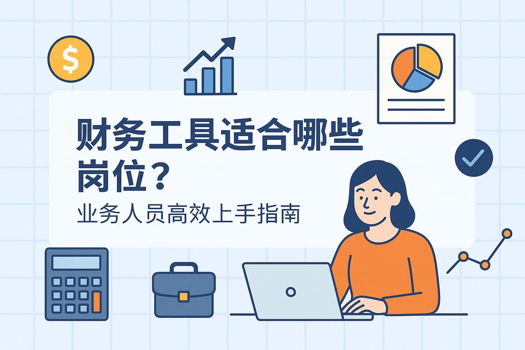 财务工具适合哪些岗位？业务人员高效上手指南