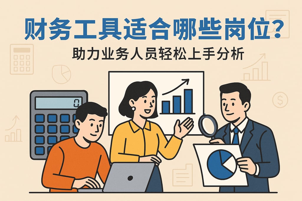 财务工具适合哪些岗位？助力业务人员轻松上手分析