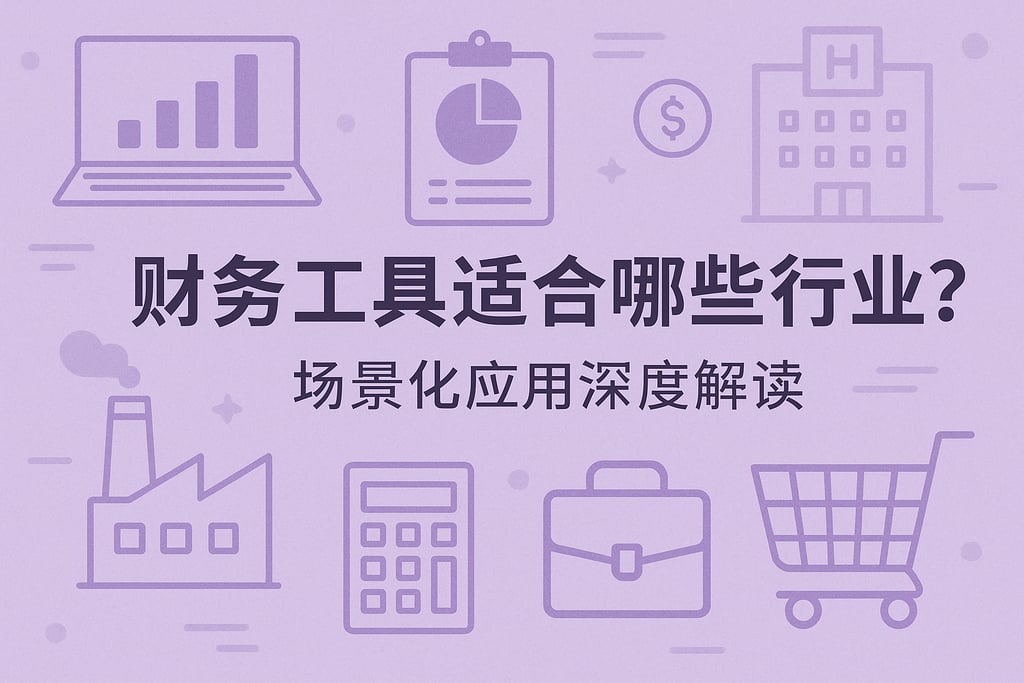 财务工具适合哪些行业？场景化应用深度解读