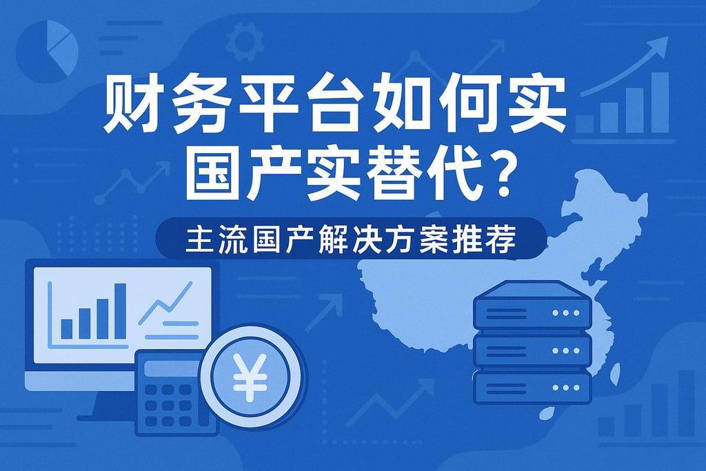 财务平台如何实现国产替代？主流国产解决方案推荐
