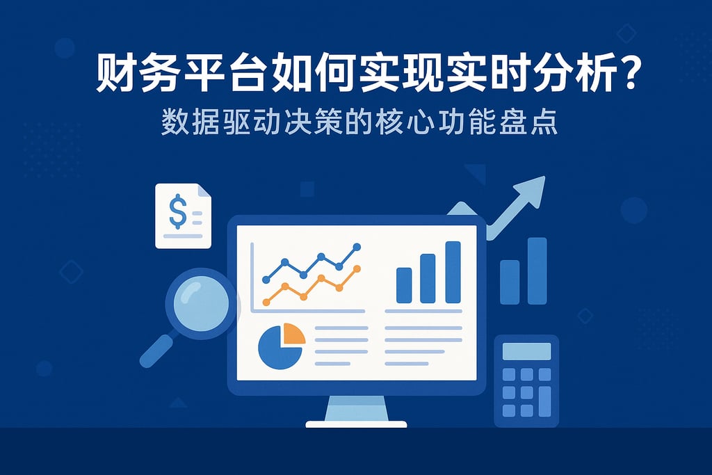 财务平台如何实现实时分析？数据驱动决策的核心功能盘点