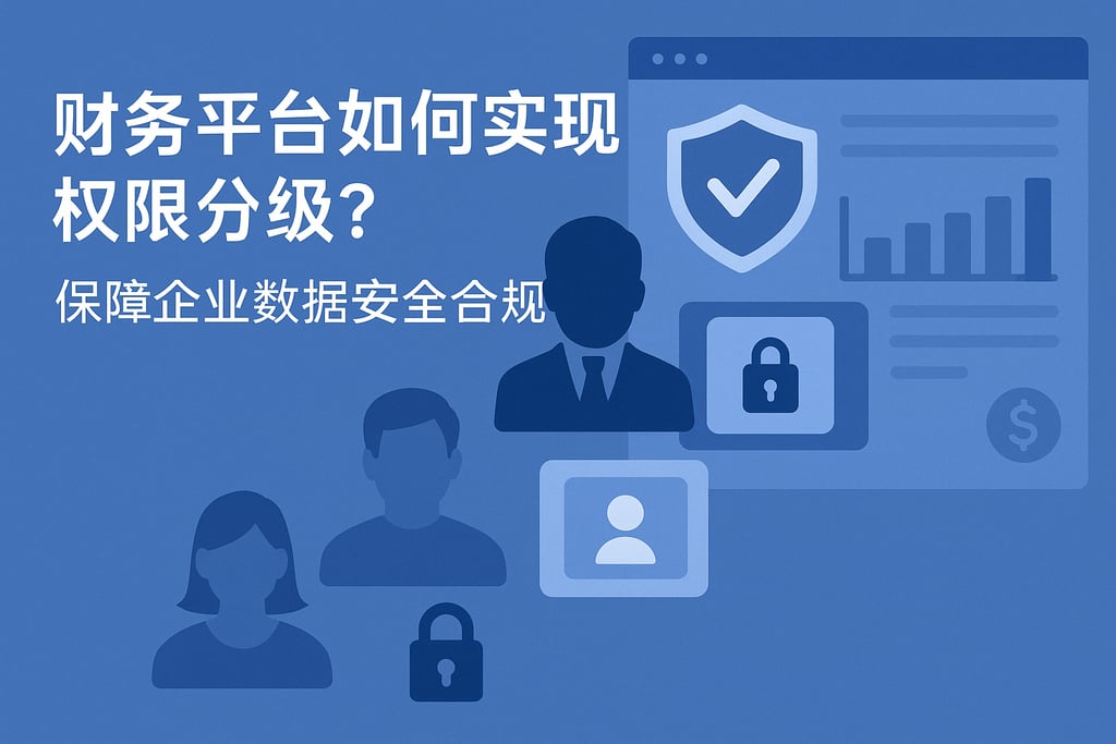 财务平台如何实现权限分级？保障企业数据安全合规