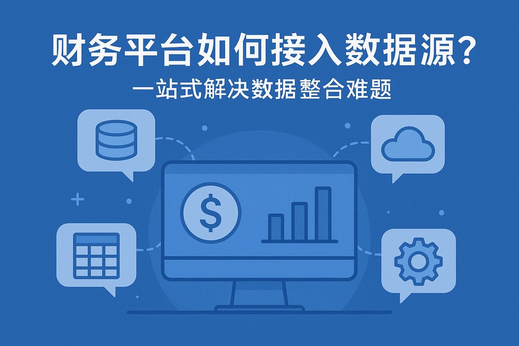 财务平台如何接入数据源？一站式解决数据整合难题