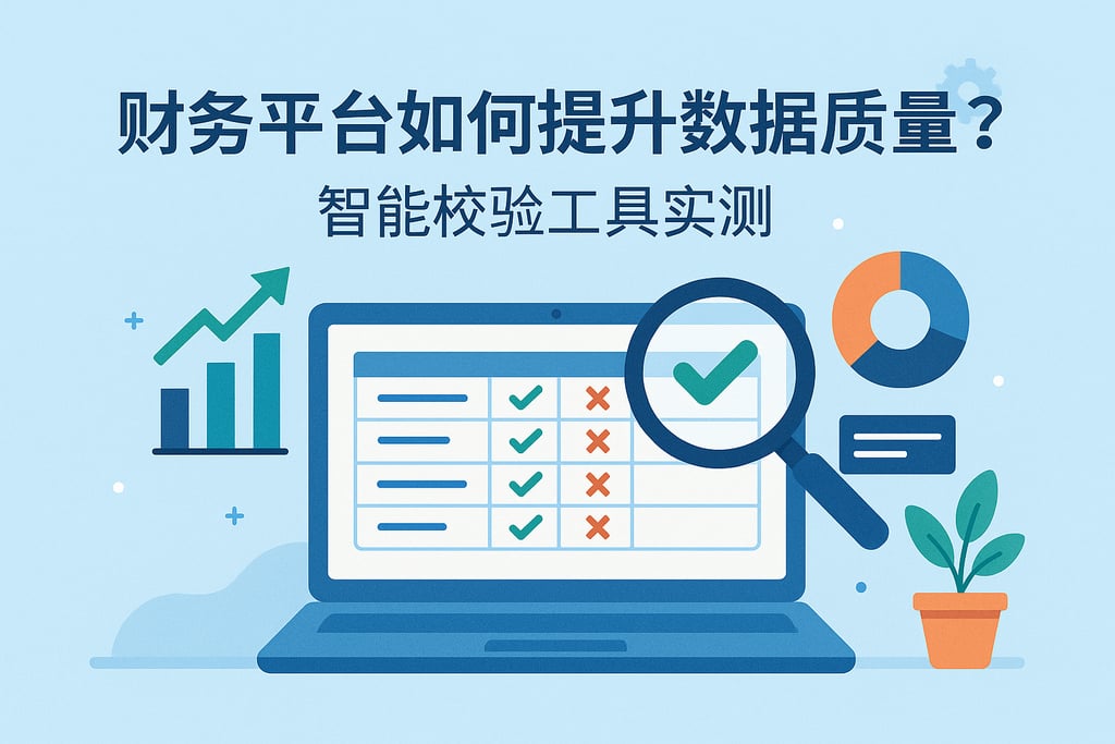 财务平台如何提升数据质量？智能校验工具实测