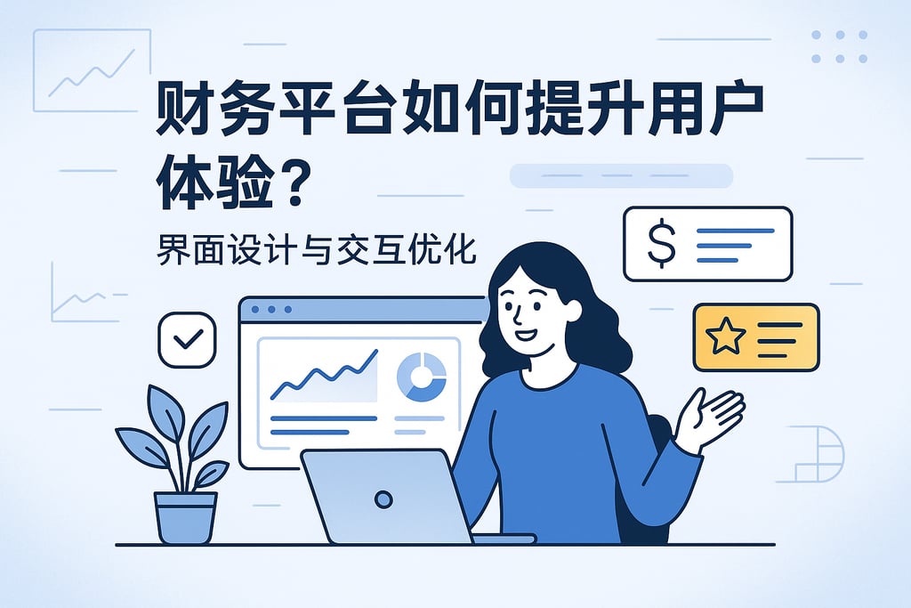 财务平台如何提升用户体验？界面设计与交互优化
