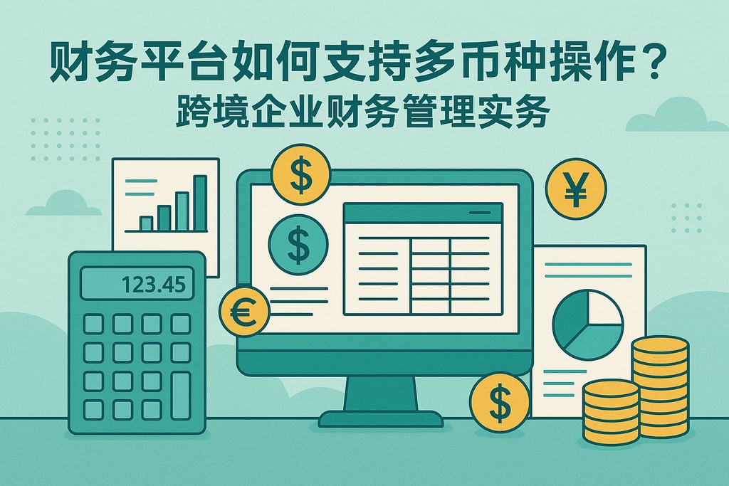 财务平台如何支持多币种操作？跨境企业财务管理实务