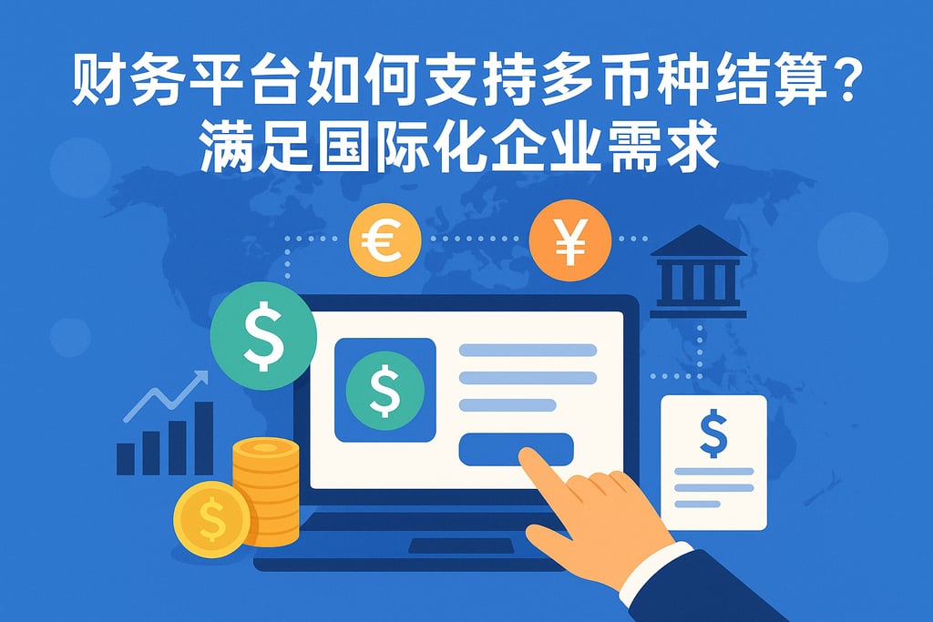 财务平台如何支持多币种结算？满足国际化企业需求