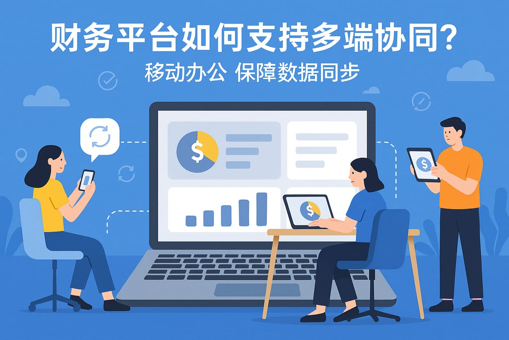 财务平台如何支持多端协同？移动办公保障数据同步