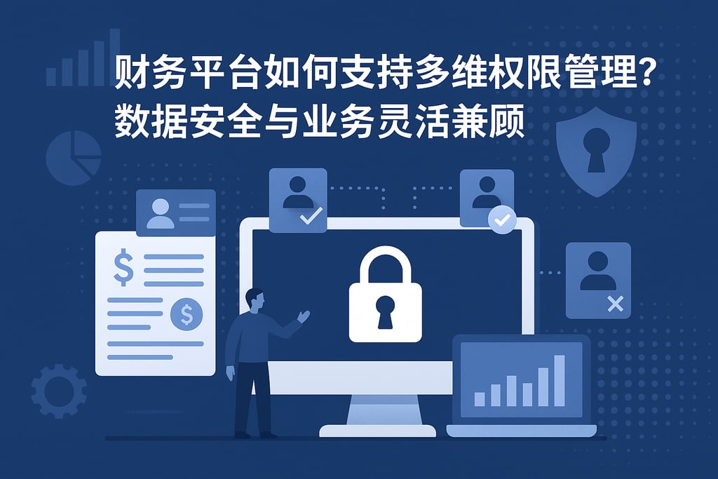 财务平台如何支持多维权限管理？数据安全与业务灵活兼顾
