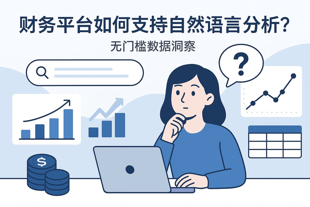 财务平台如何支持自然语言分析？无门槛数据洞察