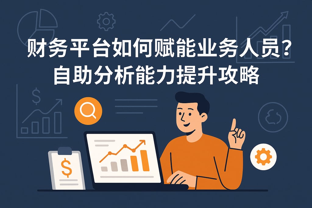 财务平台如何赋能业务人员？自助分析能力提升攻略