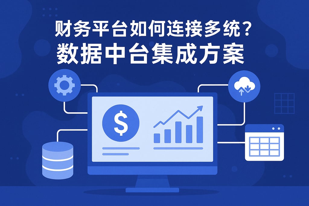 财务平台如何连接多系统？数据中台集成方案