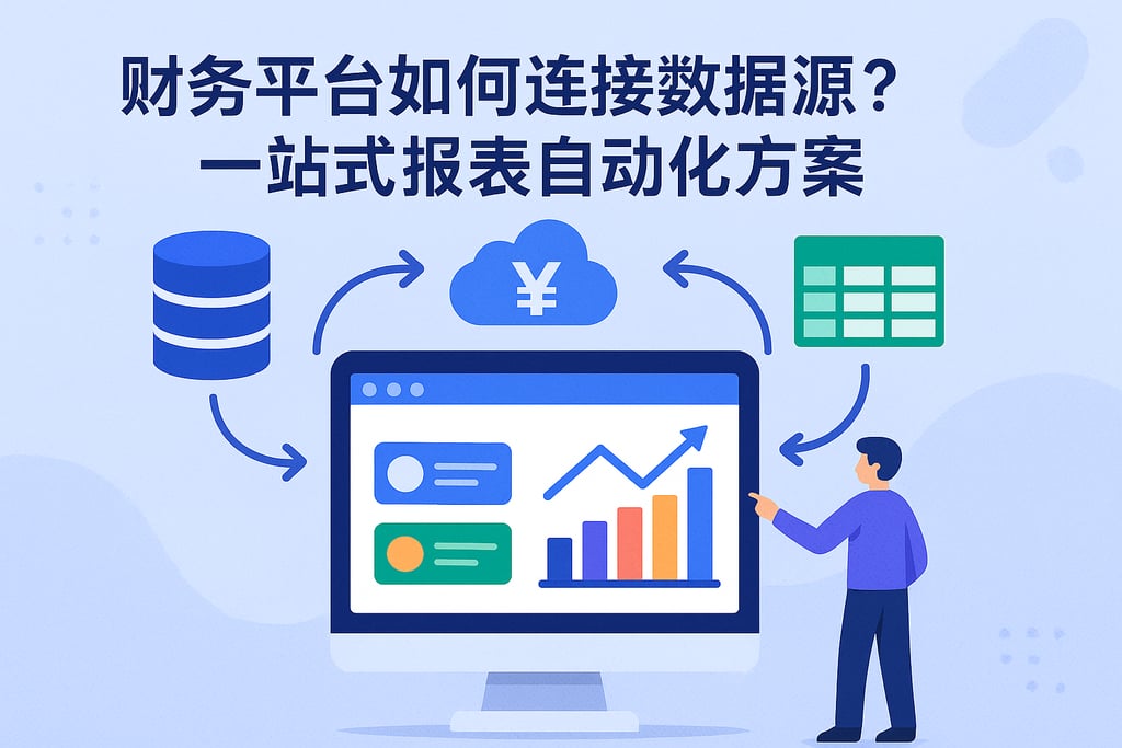 财务平台如何连接数据源？一站式报表自动化方案
