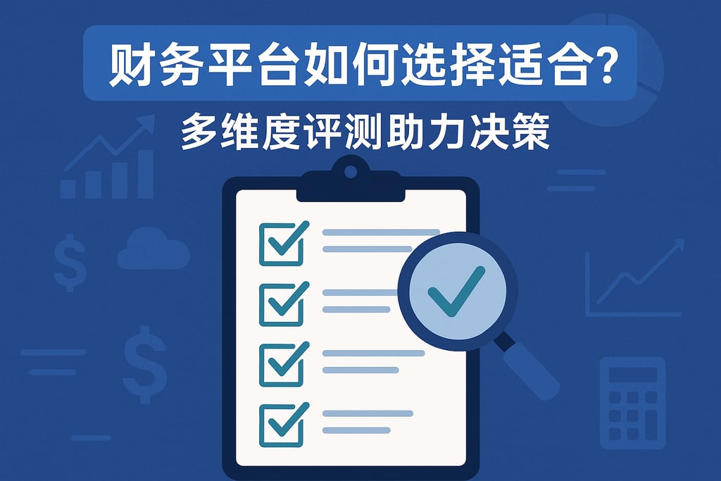 财务平台如何选择适合？多维度评测助力决策