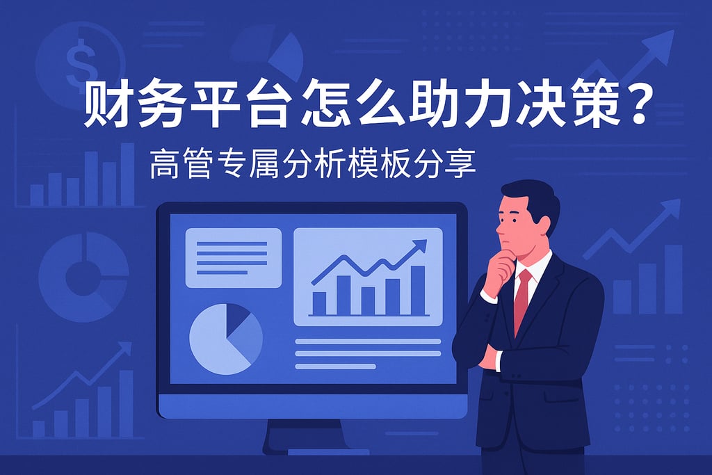 财务平台怎么助力决策？高管专属分析模板分享