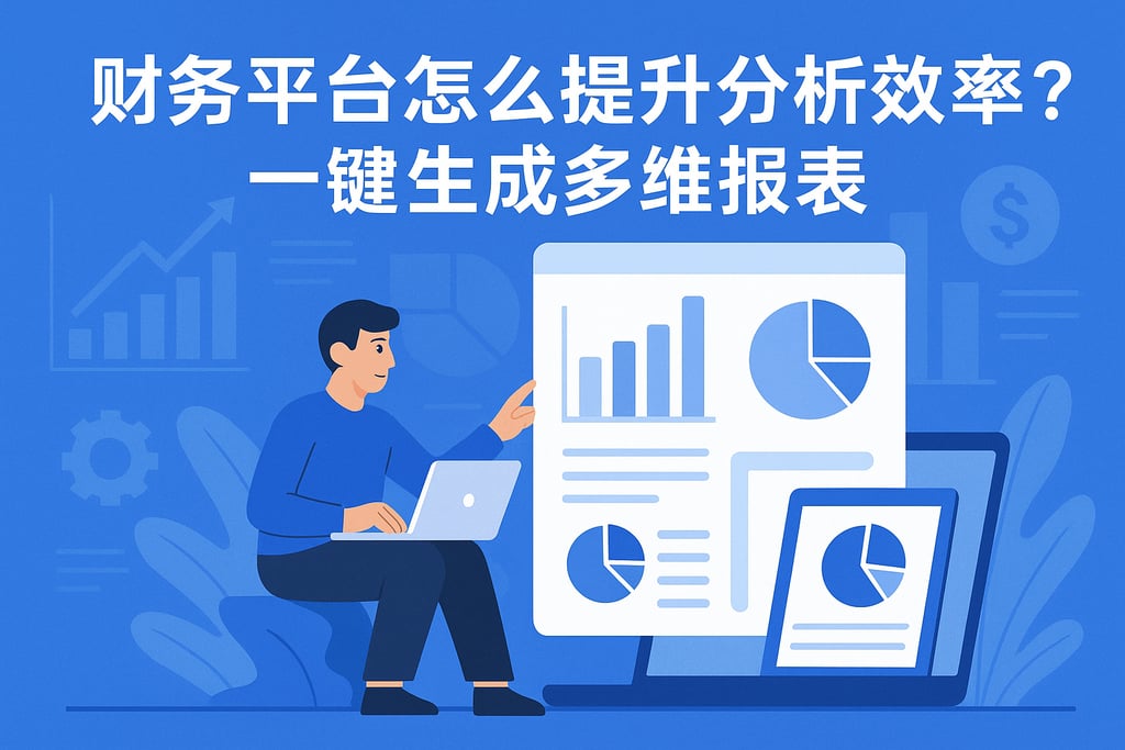 财务平台怎么提升分析效率？一键生成多维报表