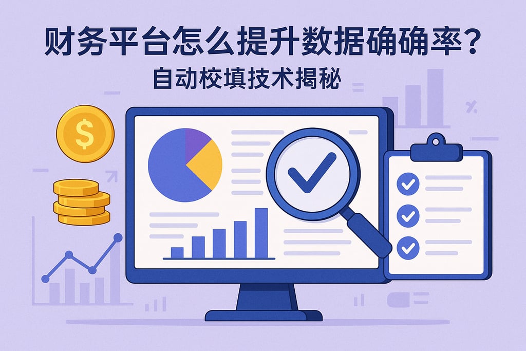 财务平台怎么提升数据准确率？自动校验技术揭秘