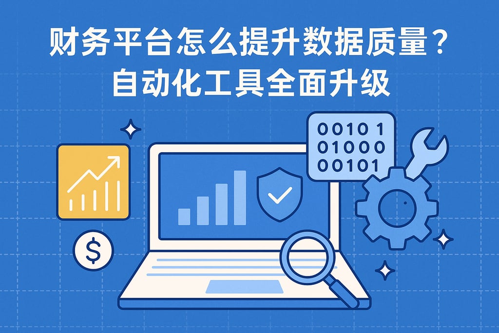 财务平台怎么提升数据质量？自动化工具全面升级