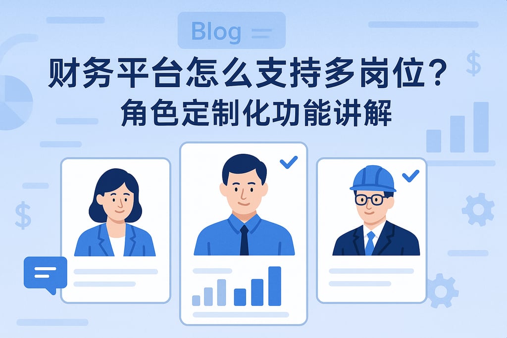财务平台怎么支持多岗位？角色定制化功能讲解