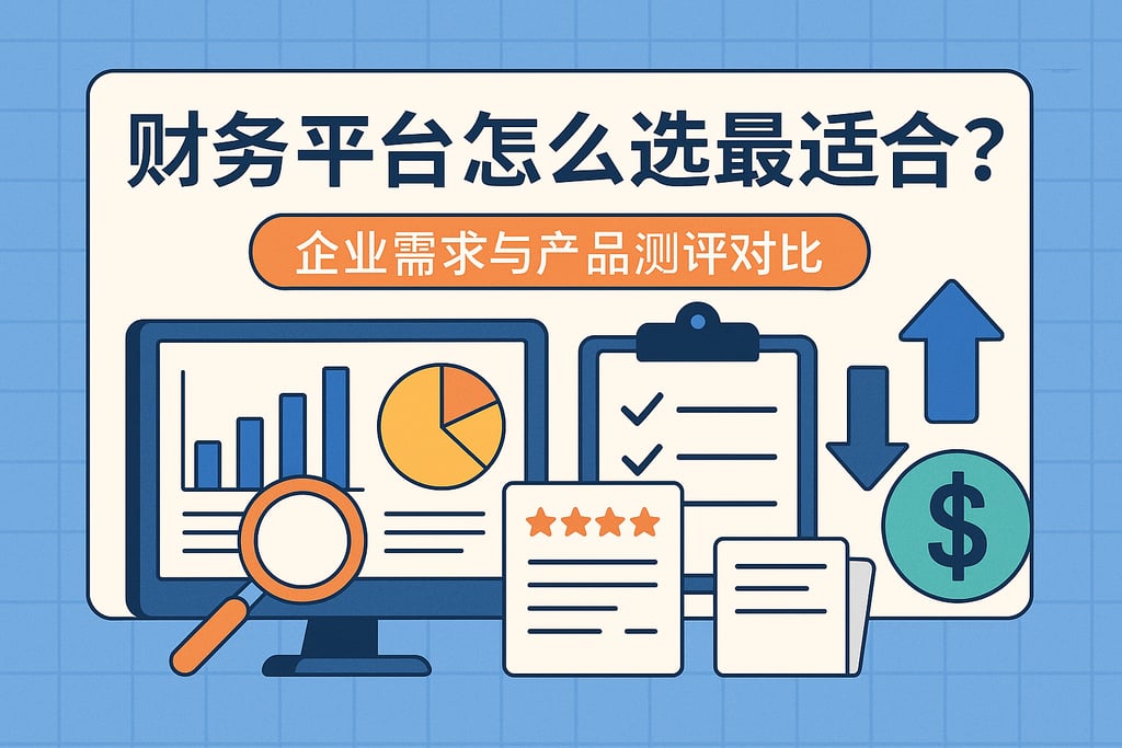 财务平台怎么选最适合？企业需求与产品测评对比