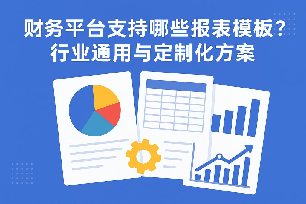 财务平台支持哪些报表模板？行业通用与定制化方案