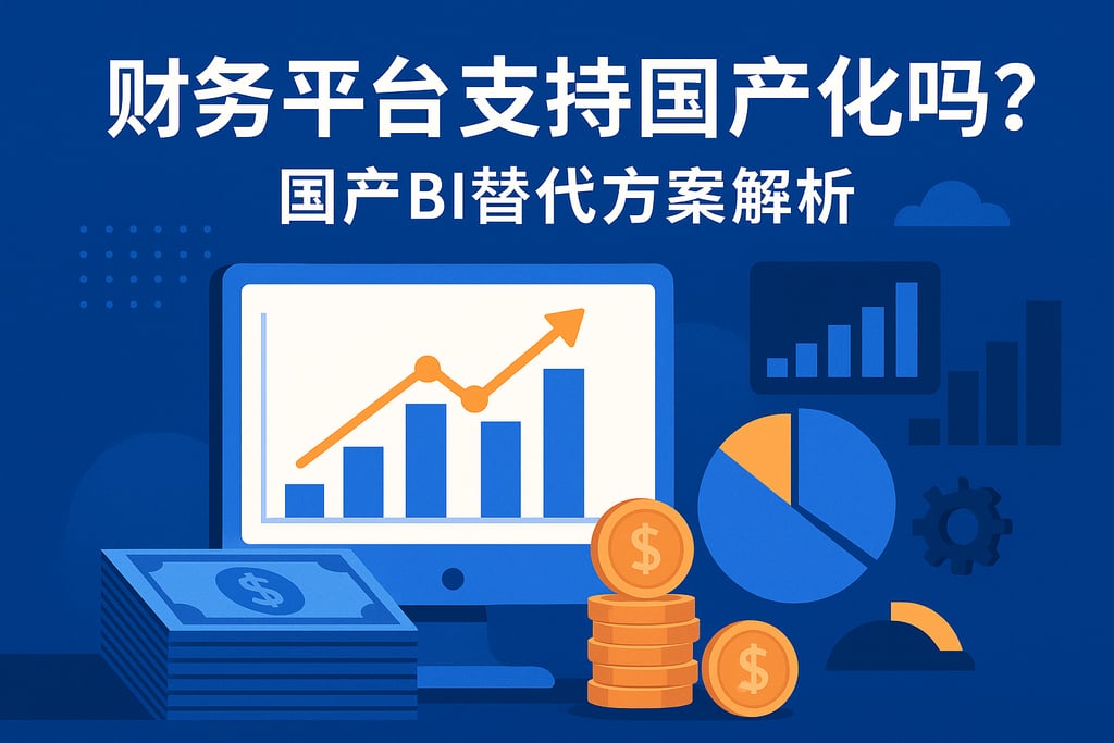 财务平台支持国产化吗？国产BI替代方案解析