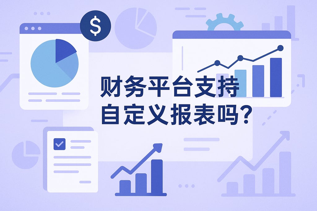 财务平台支持自定义报表吗？满足企业多样化需求