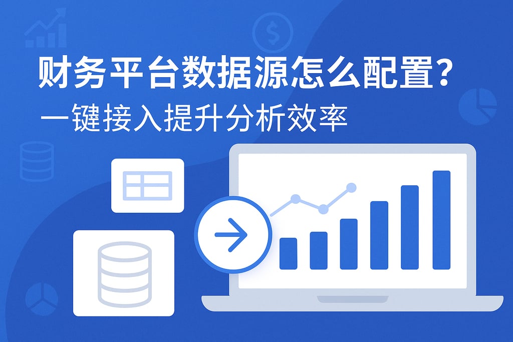 财务平台数据源怎么配置？一键接入提升分析效率