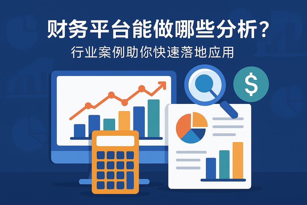 财务平台能做哪些分析？行业案例助你快速落地应用