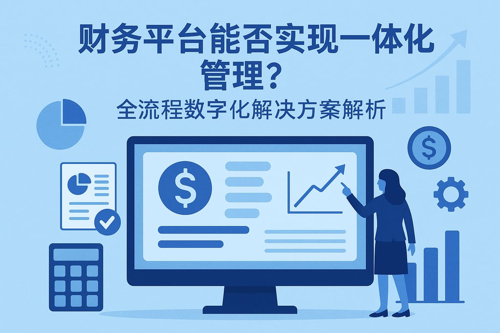 财务平台能否实现一体化管理？全流程数字化解决方案解析
