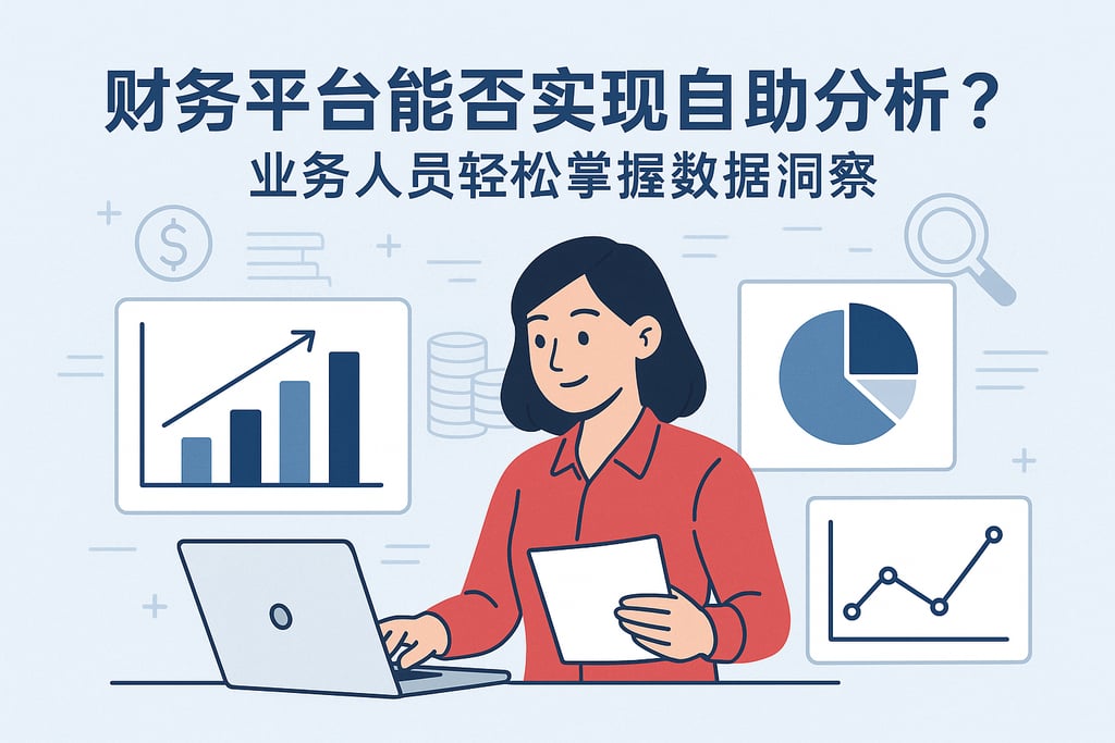 财务平台能否实现自助分析？业务人员轻松掌握数据洞察