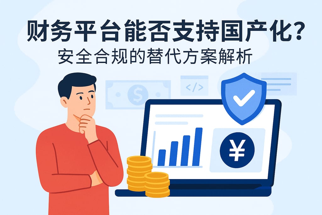 财务平台能否支持国产化？安全合规的替代方案解析