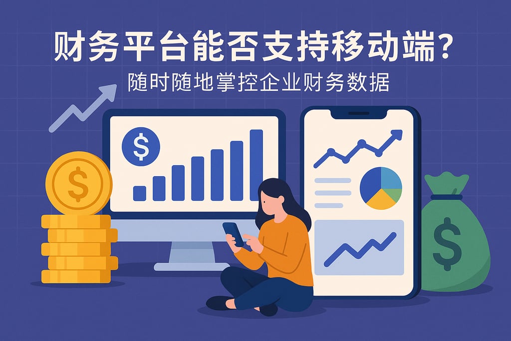 财务平台能否支持移动端？随时随地掌控企业财务数据