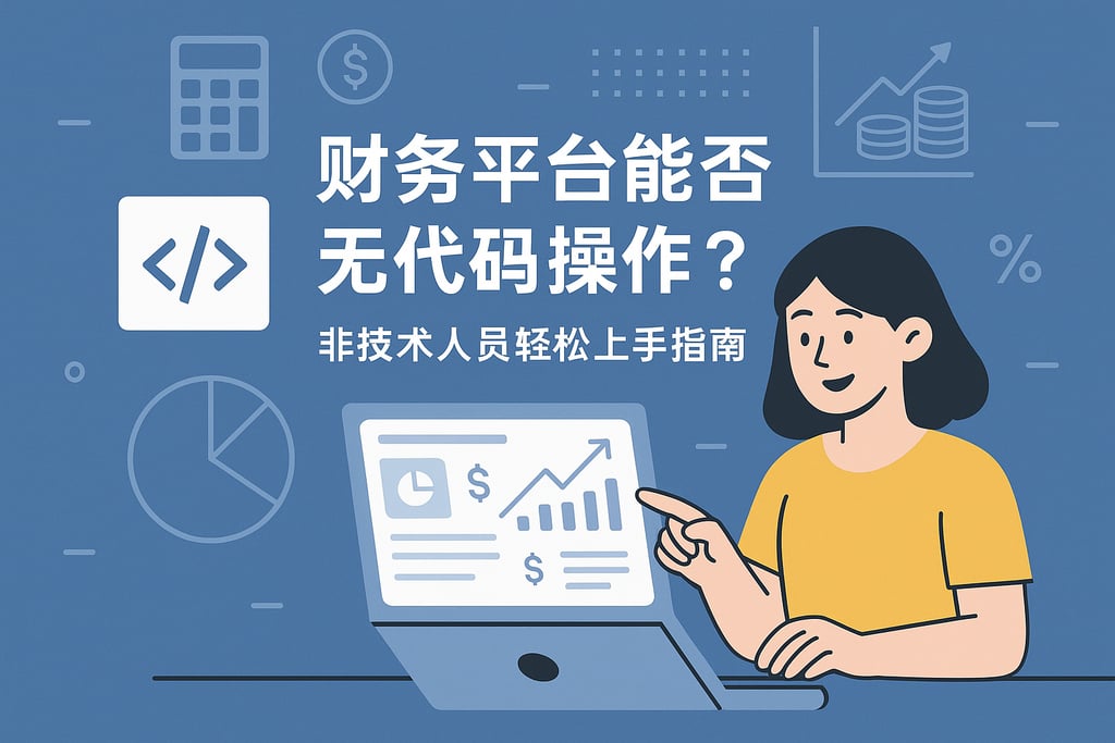 财务平台能否无代码操作？非技术人员轻松上手指南