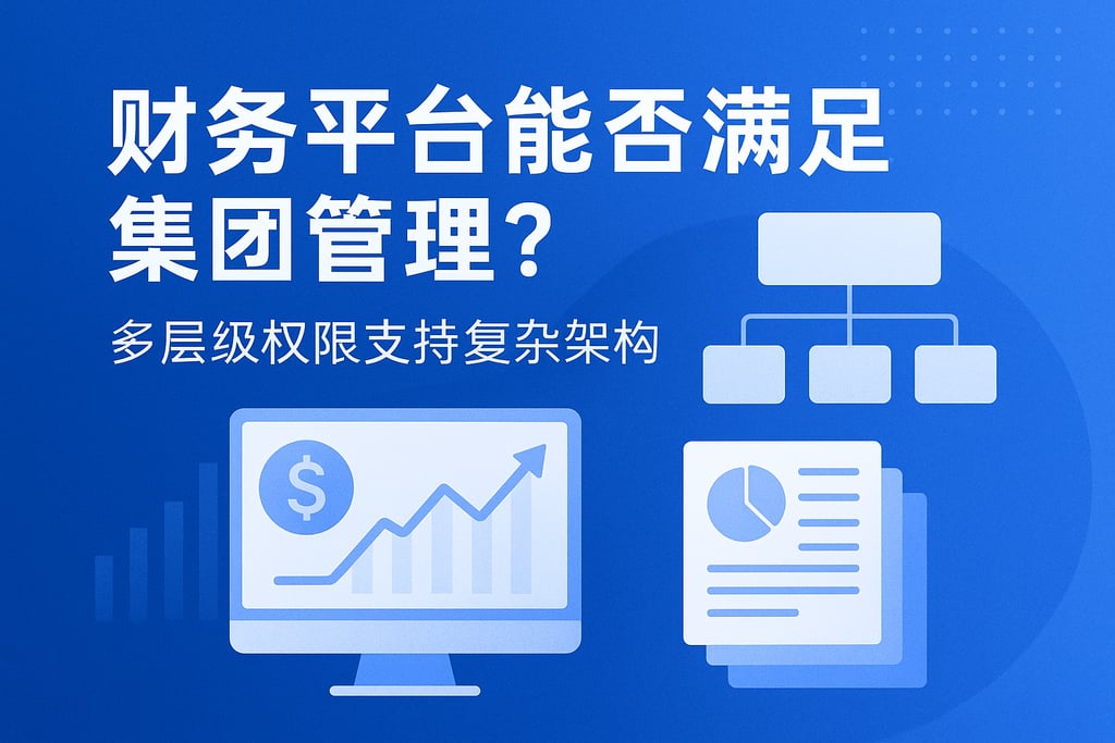 财务平台能否满足集团管理？多层级权限支持复杂架构