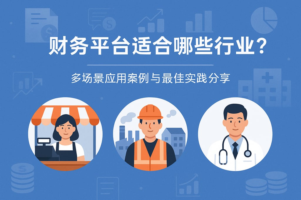 财务平台适合哪些行业？多场景应用案例与最佳实践分享