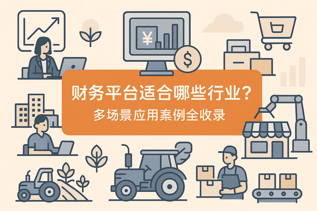 财务平台适合哪些行业？多场景应用案例全收录