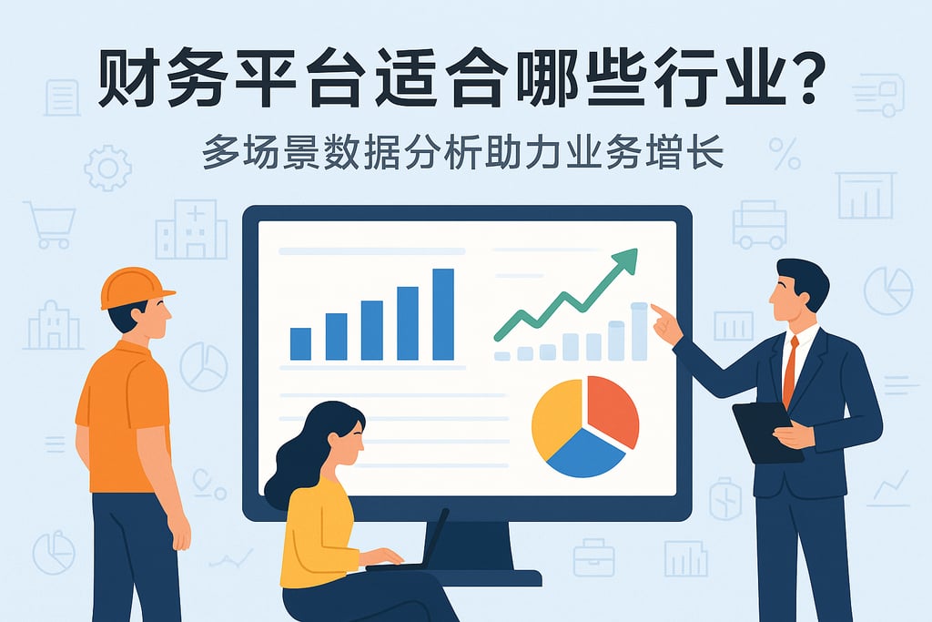 财务平台适合哪些行业？多场景数据分析助力业务增长
