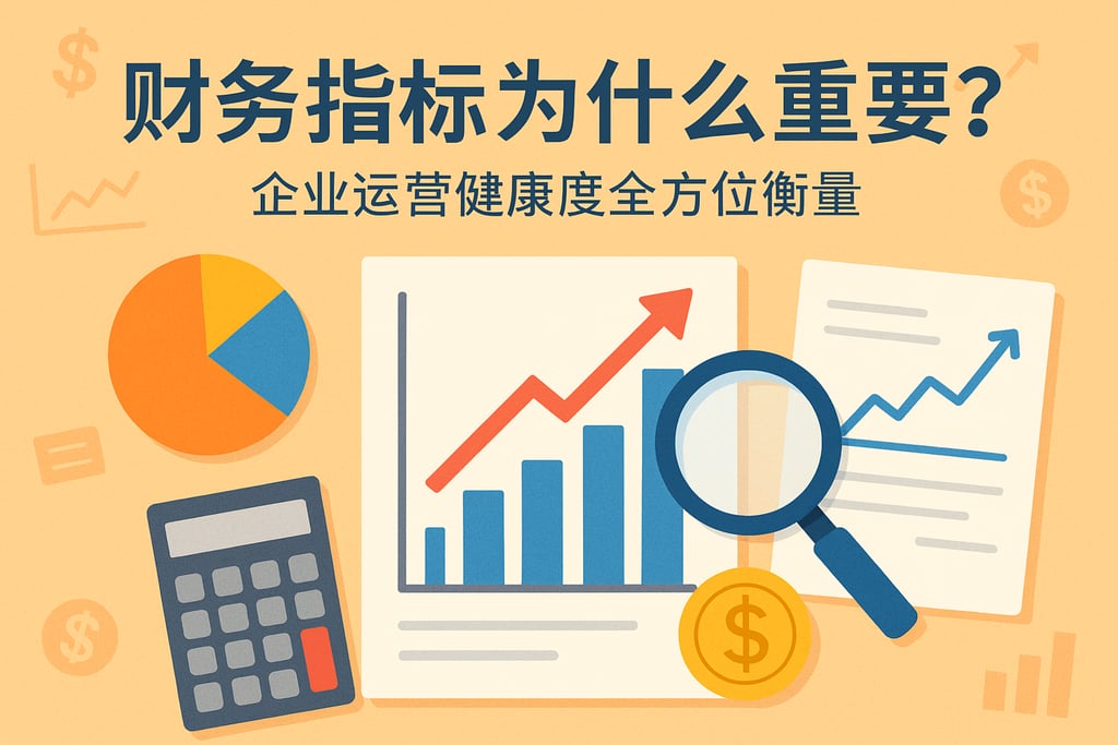 财务指标为什么重要？企业运营健康度全方位衡量