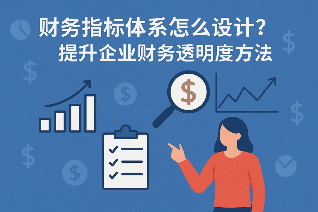 财务指标体系怎么设计？提升企业财务透明度方法