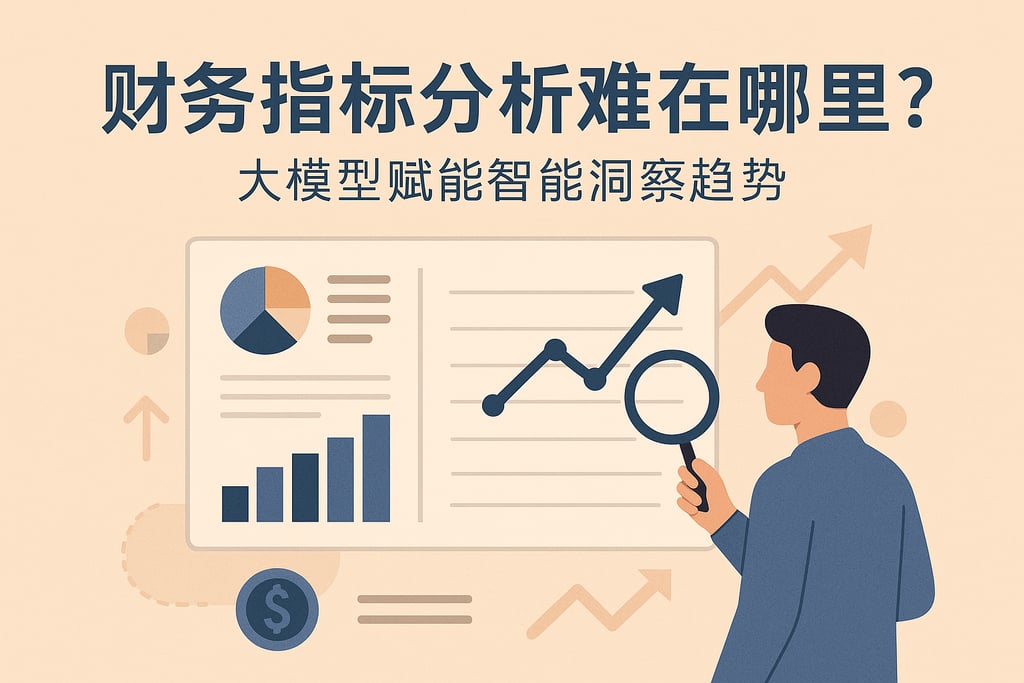 财务指标分析难在哪里？大模型赋能智能洞察趋势