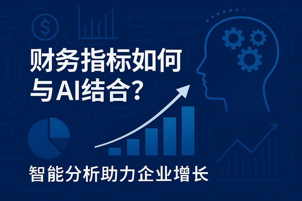 财务指标如何与AI结合？智能分析助力企业增长