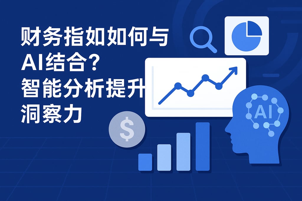 财务指标如何与AI结合？智能分析提升洞察力