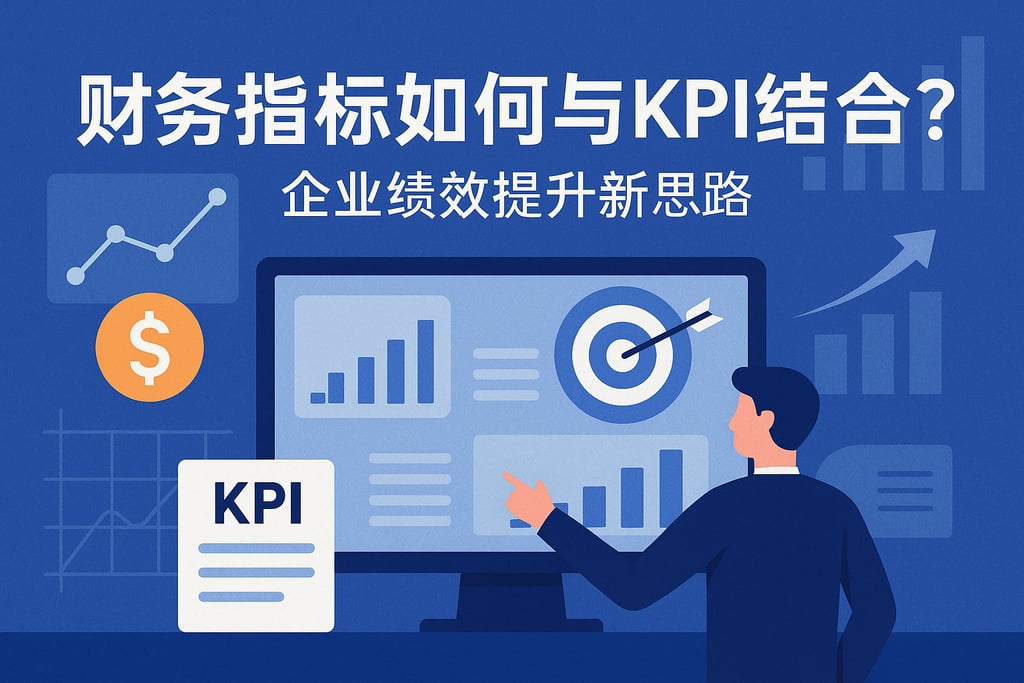 财务指标如何与KPI结合？企业绩效提升新思路