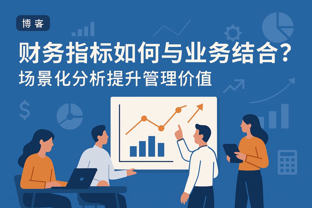 财务指标如何与业务结合？场景化分析提升管理价值