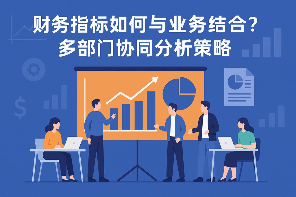 财务指标如何与业务结合？多部门协同分析策略