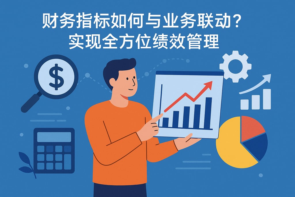 财务指标如何与业务联动？实现全方位绩效管理